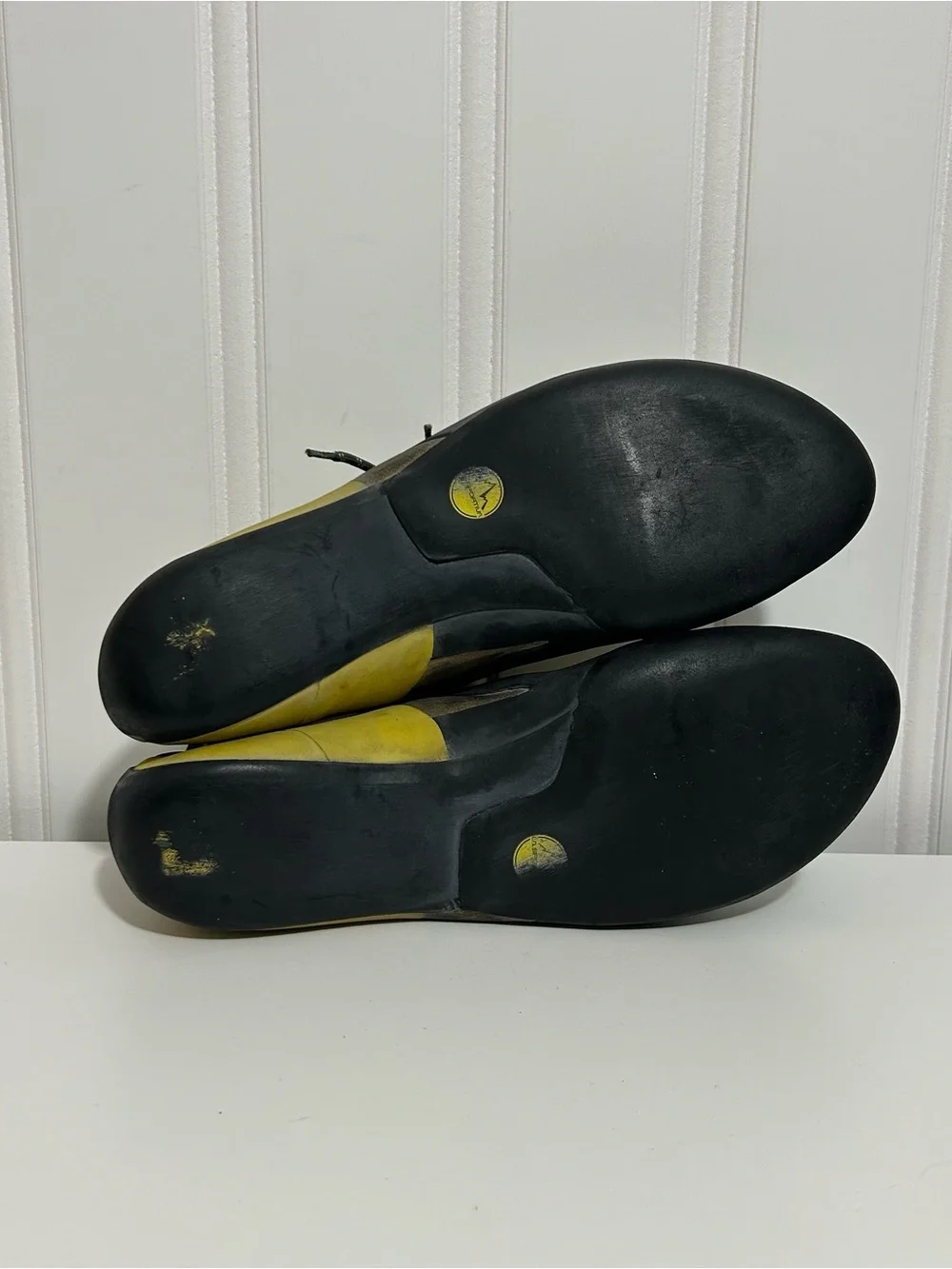 La Sportiva Men's Yellow and Gray Climbing Shoes
